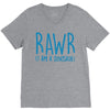 rawr (i'm a dinosaur) V-Neck Tee