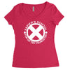 x men avengers marvel comics gift Women's Triblend Scoop T-shirt