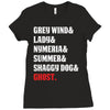 The Direwolves Ladies Fitted T-Shirt