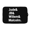 Jude JB Willem Malcolm Laptop sleeve