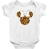 Minnie Mouse Leopard Baby Bodysuit