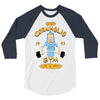 cornholio's gym 3/4 Sleeve Shirt