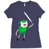adventure time legend of zelda link Ladies Fitted T-Shirt