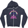heavy meowtal Zipper Hoodie