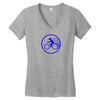 fast speed bicycle bike biking sport athlete geek gift idea tee shirt Women's V-Neck T-Shirt