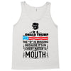 Donald trump The D Is Missing Tank Top