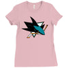 jose sharks youth Ladies Fitted T-Shirt