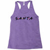 santa of the friends parody Racerback Tank