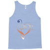 music expresses clef heart girls Tank Top