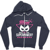 Super Mom-What's Your Superpower? Zipper Hoodie