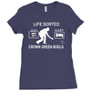 crown green bowling Ladies Fitted T-Shirt