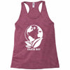 earth day planet Racerback Tank