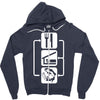 v2 eat sleep fish Zipper Hoodie