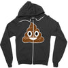 pile of poo Zipper Hoodie