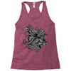 lion zentangle Racerback Tank