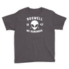 roswell 1947 we remember alien Youth Tee