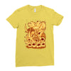 attack Ladies Fitted T-Shirt