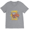 break the wall V-Neck Tee