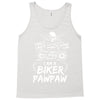 You Cant Scare Me I am Biker Pawpaw Tank Top