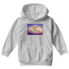 Orange cat Youth Hoodie