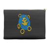 sad hedgehog Accessory Pouches