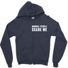 Normal People Scare Me Zipper Hoodie