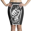 work or die Pencil Skirts