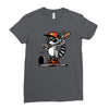 oh no Ladies Fitted T-Shirt
