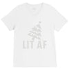 lit af V-Neck Tee