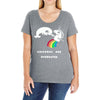 unicorns are overrated Ladies Curvy T-Shirt
