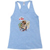 deadpool and superman Racerback Tank