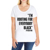 rooting for everybody t shirt Ladies Curvy T-Shirt