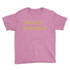 incase of emergency Youth Tee