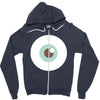eye Zipper Hoodie