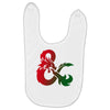 dungeons dragons logo Baby Bibs