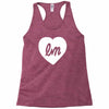 little mix logo heart Racerback Tank