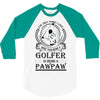 Golfer Pawpaw 3/4 Sleeve Shirt