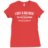 i got a dig bick Ladies Fitted T-Shirt