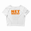 net worthy basketball Crop Top