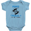 Pops is my Name Fishing Is My Game Baby Onesie