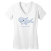 it's shark week y'all Women's V-Neck T-Shirt