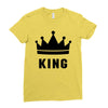King Ladies Fitted T-Shirt