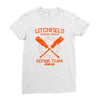 litchfield repair team Ladies Fitted T-Shirt