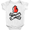 let's go camping Baby Onesie