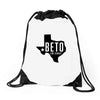 Beto For Senate Texas Map Drawstring Bags