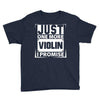 Just One More Violin I Promise Youth Tee