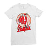 retro vespa red ideal birthday present or gift Ladies Fitted T-Shirt