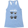 pug life Racerback Tank