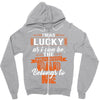 The world's greatest dad belongs to me Fathers Day Zipper Hoodie