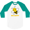 bee happy 3/4 Sleeve Shirt
